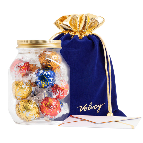 BLUE POUCH + LINDT® LINDOR TRUFFLES